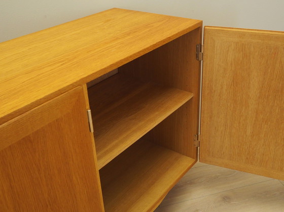 Image 1 of Sideboard aus Esche, Dänisches Design, 1970er Jahre, Designer: Carlo Jensen, Herstellung: Hundevad
