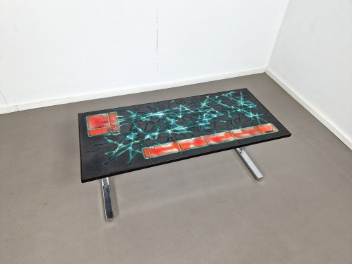 J. Belarti | Ceramic Tile Table 1970s – salontafels