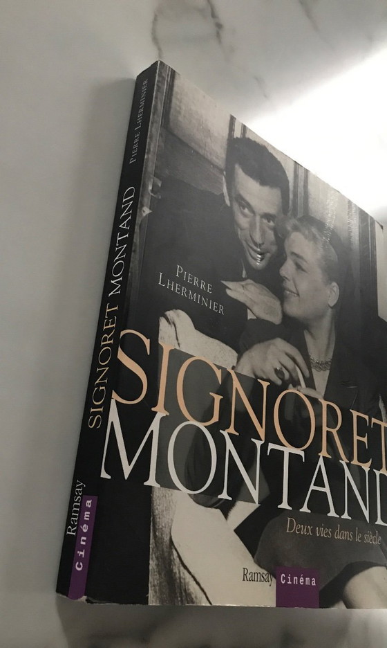 Image 1 of Libro sull'arte cinematografica francese di Simone Signoret e Yves Montand
