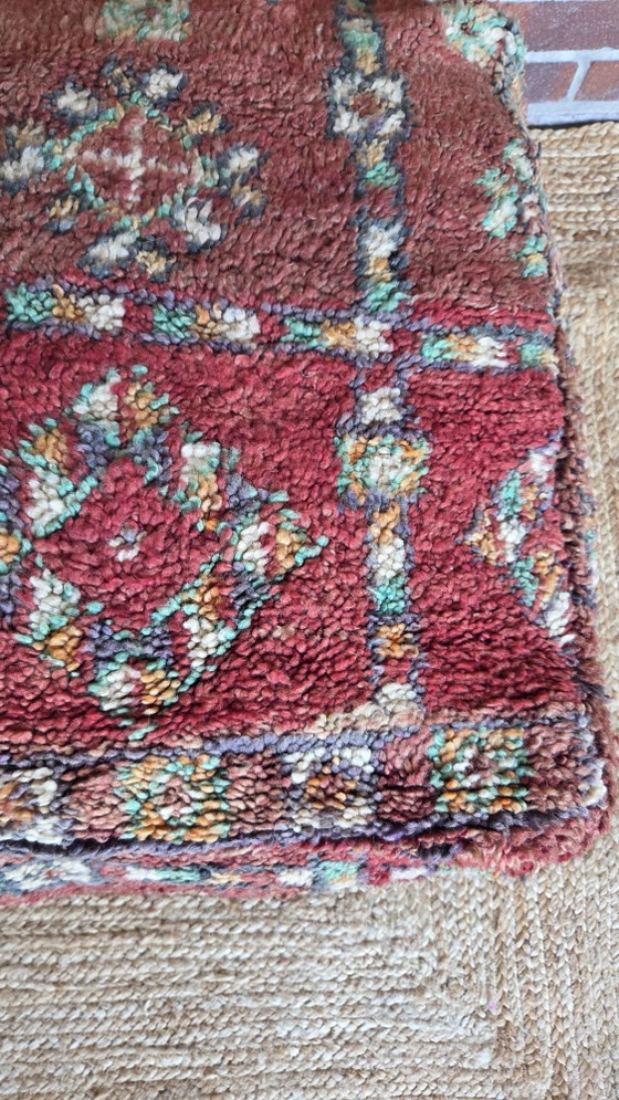 Vintage Poef – Hockers en poefs, Textile, Wool (photo 3 of 5)
