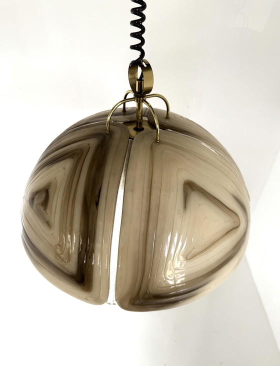 Image 1 of Vintage XL Pendant Lamp, Cristallux '70