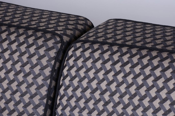 Sofá Bauhaus restaurado, de Mücke-Melder, cromado, tapizado nuevo, checo, años 30 – Textile, Chrome (photo 13 of 15)