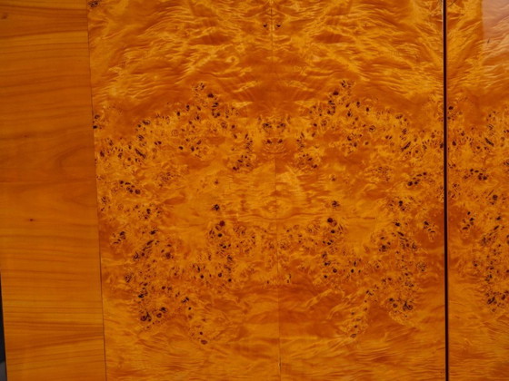 Armadio Vintage Mid-Century, Impiallacciatura in Radica, Cecoslovacchia, 176 × 116 × 58 cm (photo 11 of 21)