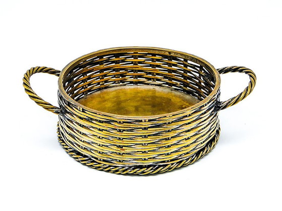 Early 20th Century Bottle Stand From Kölner Werkstätte – Table accessories, Metal, Brass (photo 6 of 14)