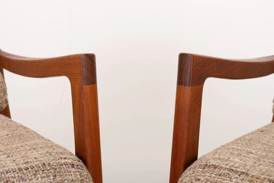 Poltrone di Ole Wanscher per France & Son, anni '60, set di 2 – Wool, Cotton, Scandinavian (photo 8 of 14)