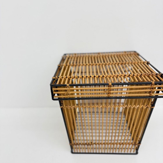 Image 1 of Set of 2 Storage Baskets by Dirk van Sliedregt for Rohé, Netherlands 1960s