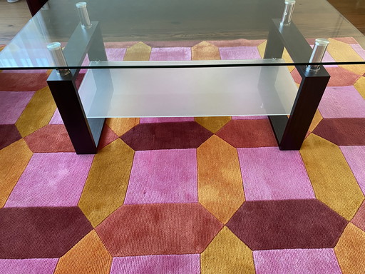 Glastafel met plateau