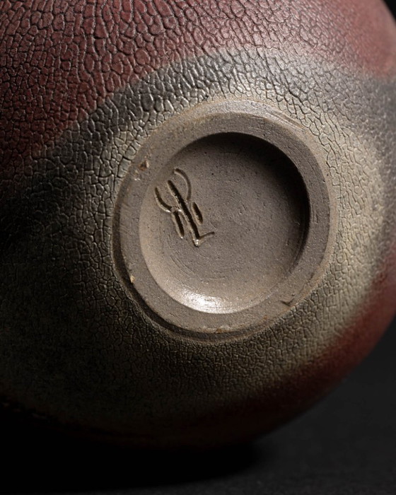 Image 1 of Keramische vaas en doos met deksel – Studio Keramist Artist, Duitsland, 2010