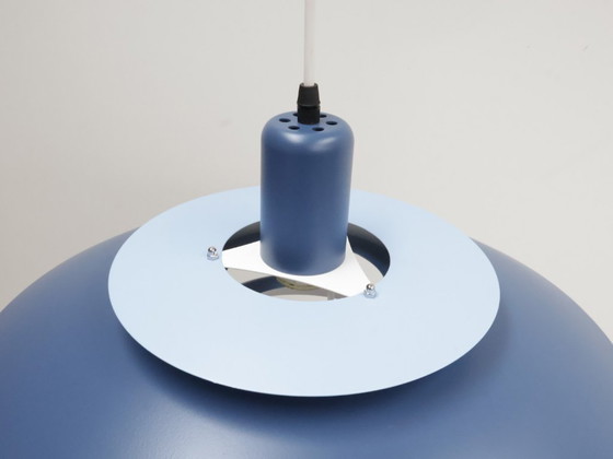 Image 1 of Vintage bowl lamp | Danish | Shades of blue