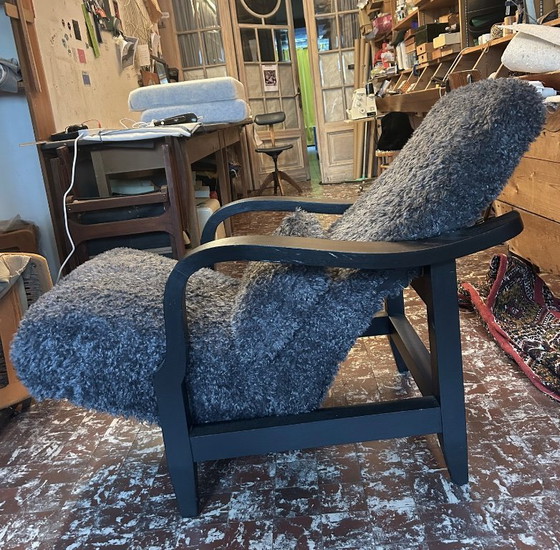Poltrona Relax Regolabile in Pelliccia – Poltrone relax, Wood (photo 3 of 6)