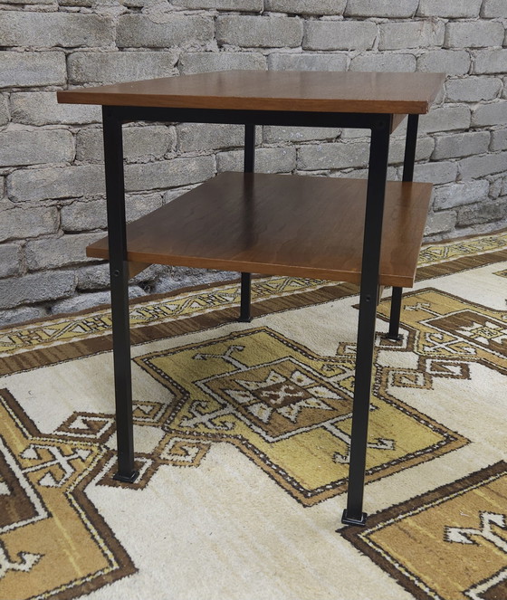 Image 1 of Klein teak bijzettafeltje Jese Möbel 1960 vintage