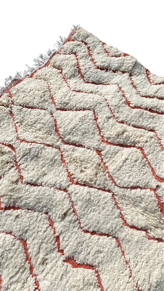 Image 1 of Authentiek Berber Tapijt – Handgemaakt uit Wol | 250x150 cm | Atlasgebergte, Marokko