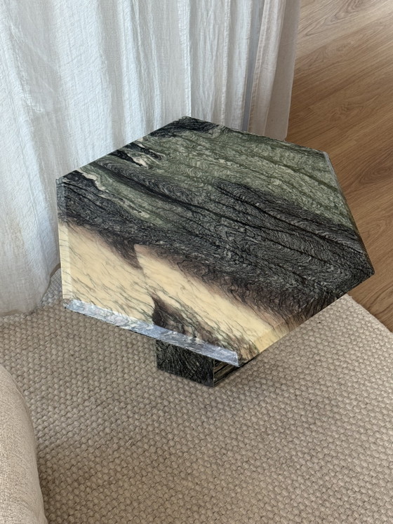 Vintage marmeren salontafel – Marble (photo 4 of 6)