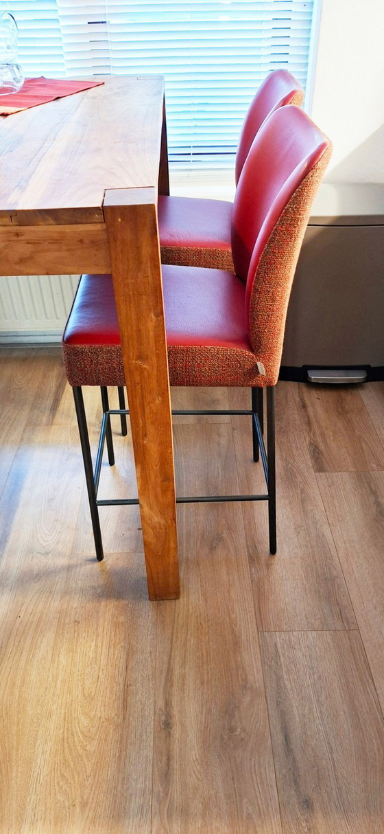 Image 1 of 2 sgabelli da bar Bert Plantagie, design olandese