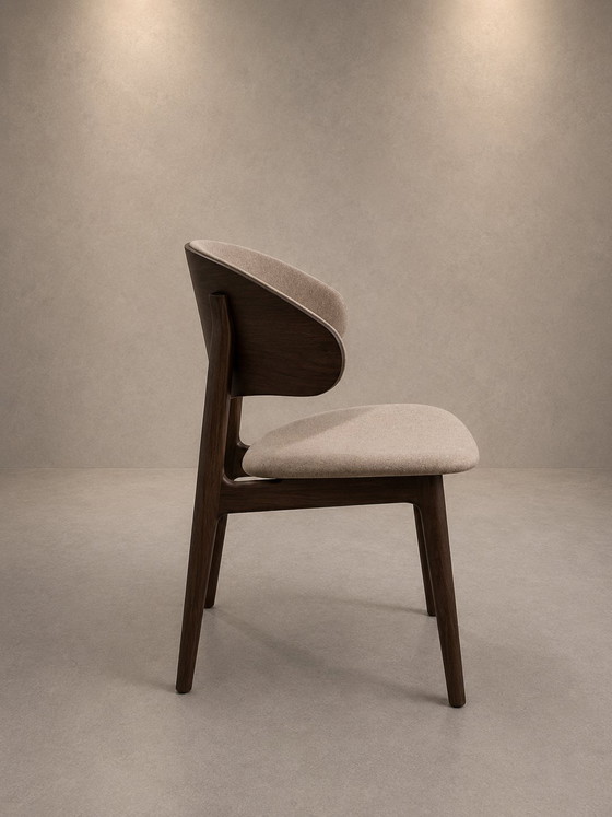 Image 1 of Kristensen - Chaise de salle à manger Ram Wood Comfort Shell – Neuve