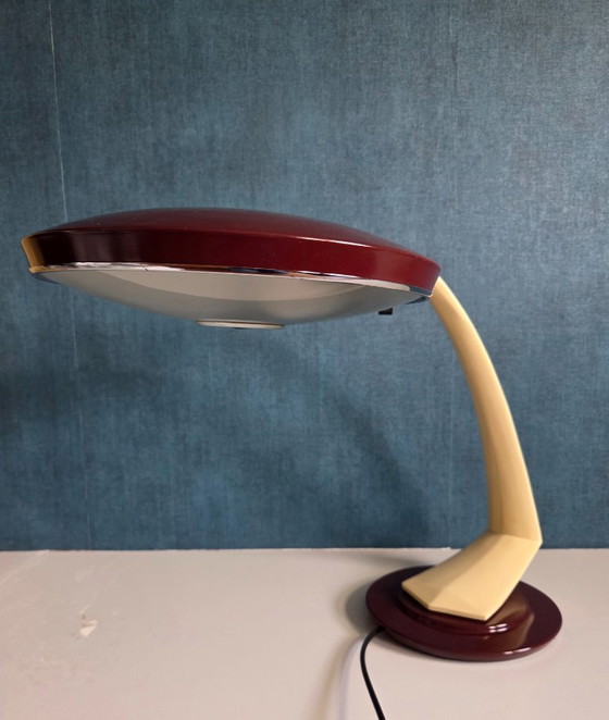 Image 1 of Vintage tafellamp - Fase - Boomerang 2000 - Jaren 70