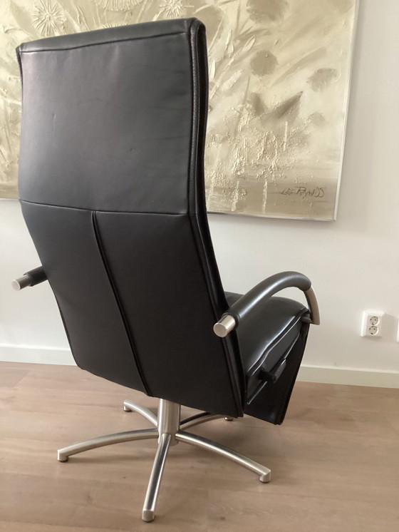 Image 1 of Jori Mensana fauteuil inclinable cuir noir