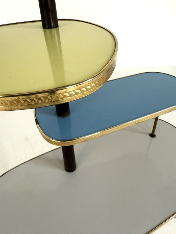 Image 1 of Vintage XL plant table '60