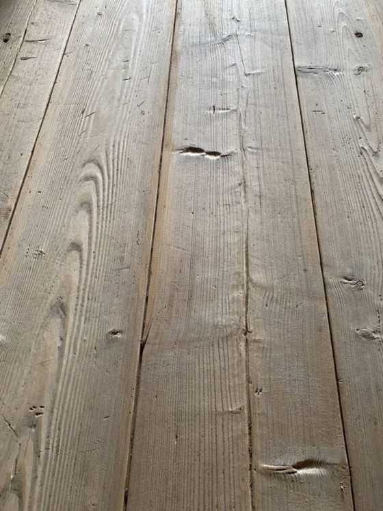 Image 1 of Ancienne Table de Ferme 1m60