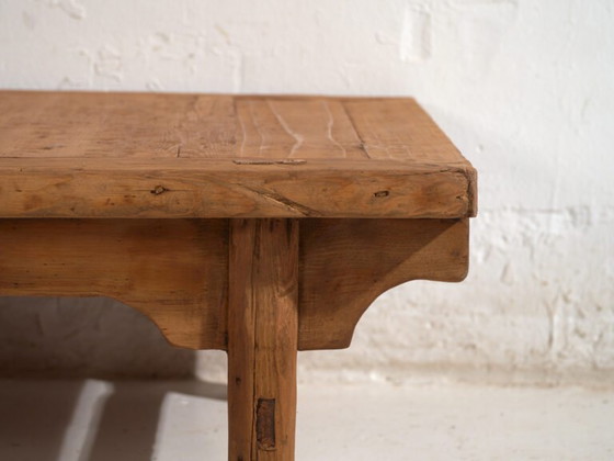 Antique low table in pine wood – China, circa 1930 – Coffee tables (photo 38 of 40)