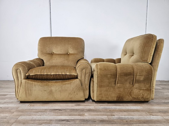 Image 1 of Vintage Italian armchairs from the 1970s
