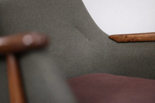 Vintage Mid-Century Modern Pallas Living Room Set by Svante Skogh for Asko, Finland, Set of 2, 1950s