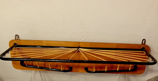 J 60 Wall Coat Rack, All Original With Plasticized Elements Adjustment Rack Of Plastic Wire