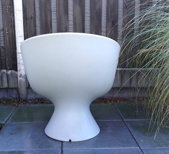 Image 1 of Karim Rashid Kite loungestoel voor Label, 2004 lichtblauw