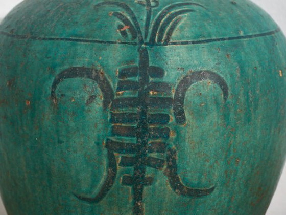 Antieke Qing-dynastie vaas (ca. 1820) #15 – Vazen, Ceramic (photo 12 of 34)