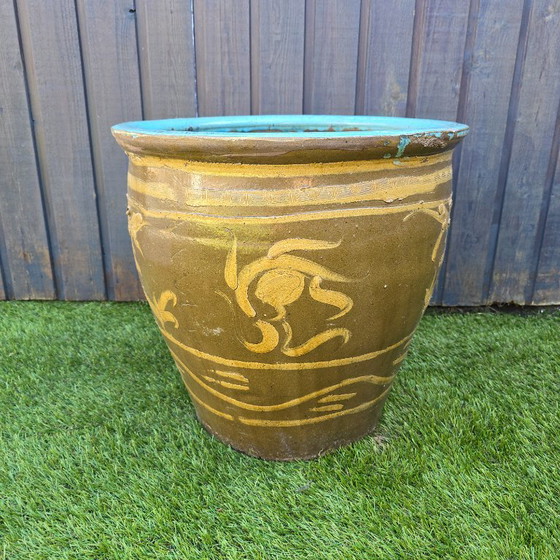 Chinese Draken Eierpot, Chinese Vaas, Martaban, Eierpotten, Chinees Antiek – Decoratieve objecten, Ceramic (photo 2 of 12)