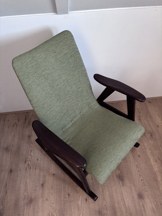 Image 1 of Louis van Teeffelen rocking chair Mid-Century Design
