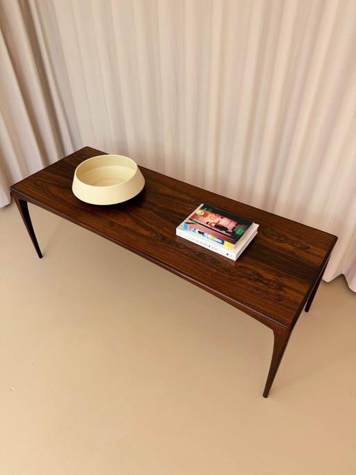 Deense Mid Century Salontafel Palissander