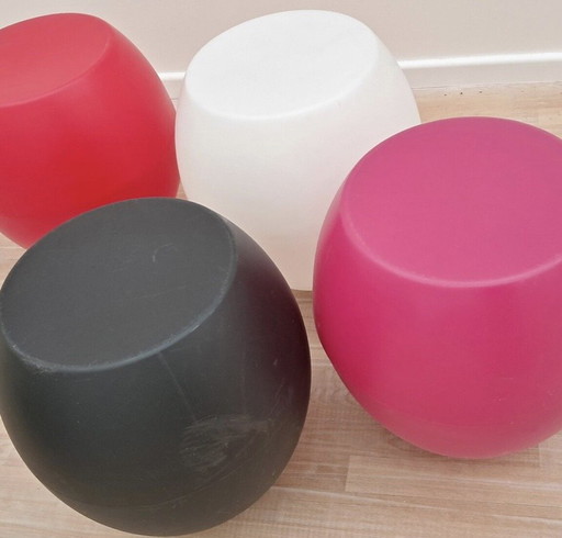 4 Mini Pollice – De Vorm, hockers en poefs, Plastic