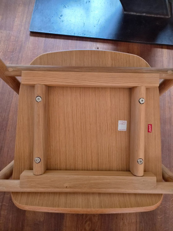 Image 1 of Set of two oak Mava chairs by design brand Punt