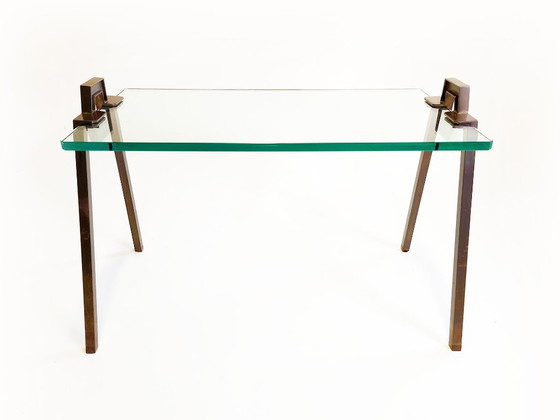 Mesa auxiliar modelo T21 de Peter Ghyczy – Mesas auxiliares, Brass, Metal (photo 6 of 17)