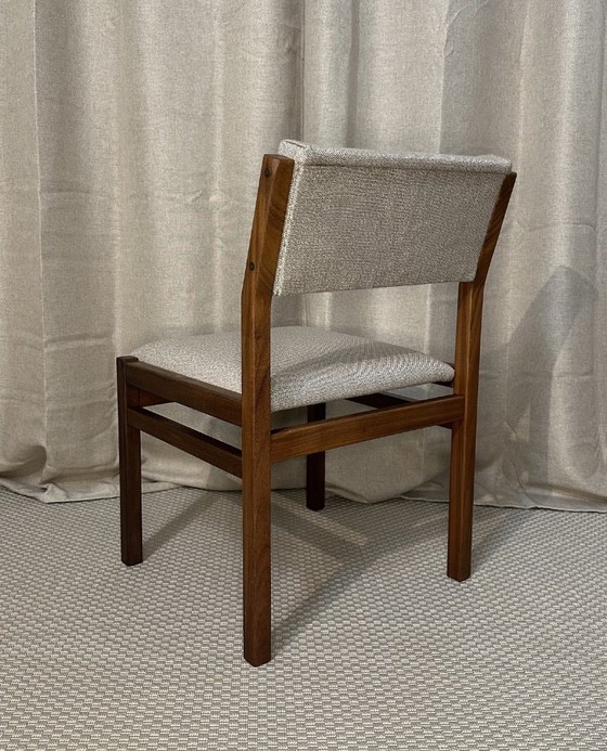 Pastoe SA07 set of 4 - Complete re-upholstery. – Dining chairs, Wood (photo 2 of 5)
