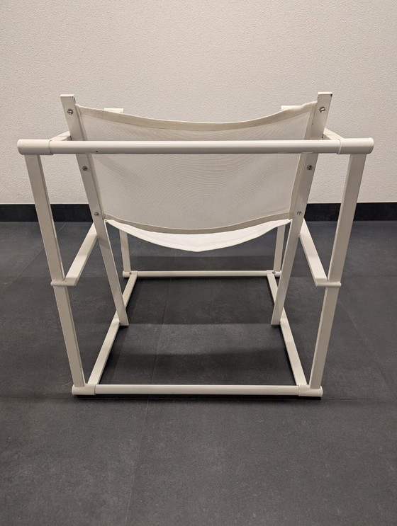 Image 1 of 2x Fauteuils Cube Pastoe FM60 (blanc) - Radboud van Beekum