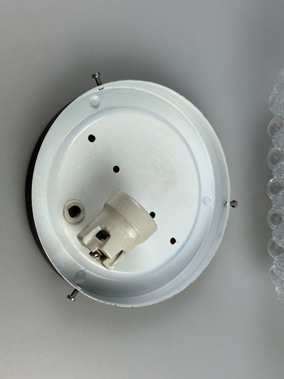 Image 1 of 60er 70er Jahre Deckenlampe Leuchte Plafoniere Inbouw Glas Duits Design