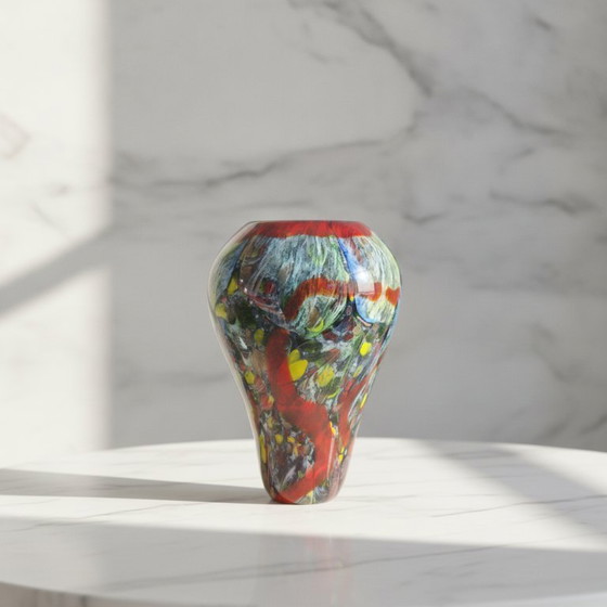 Rare Dino Martens For Aureliano Toso Murano Tutti Frutti Vase - 1950s – Glass, Murano Glass (photo 18 of 18)