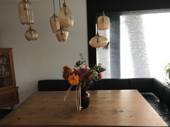 Image 1 of Solid oak table