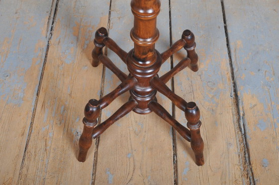 Perchero Biedermeier restaurado, de haya, de estilo polaco y checo, década de 1890. – Wood (photo 6 of 8)