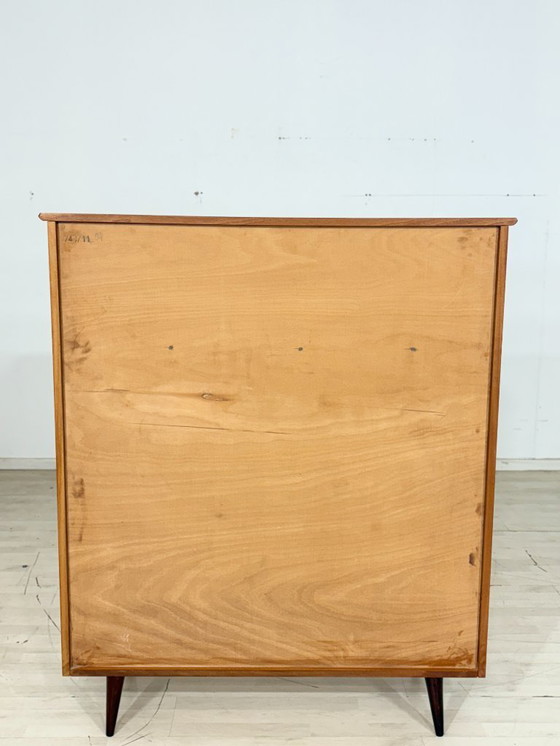 Image 1 of Magnifique armoire à linge/meuble/lavabo/table haute vintage des années 50