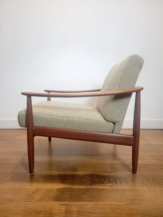 Image 1 of Fauteuil vintage en teck de Carl Straub, 1960