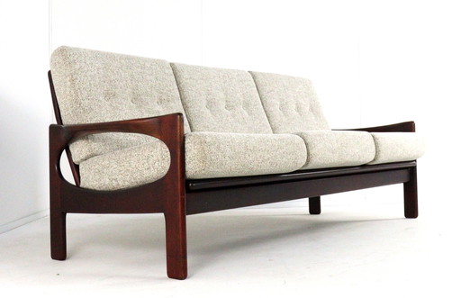 3 seater sofa vintage reupholstered