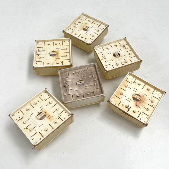 Image 1 of Juego de seis lámparas de pared Cnosso de Angelo Mangiarotti para Artemide, años 60