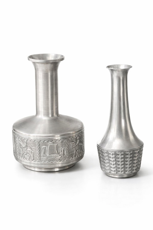 Jarrones escandinavos vintage - Modernismo de mediados de siglo - ca. 1960