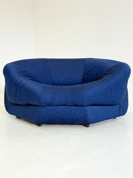 Élément d'angle bleu pour fauteuil Airborne Space Age