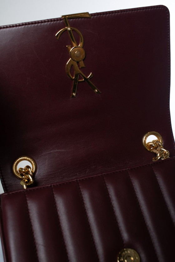 Saint Laurent, borsa a tracolla media Vicky in pelle – Borse a tracolla, Lambskin (photo 16 of 20)