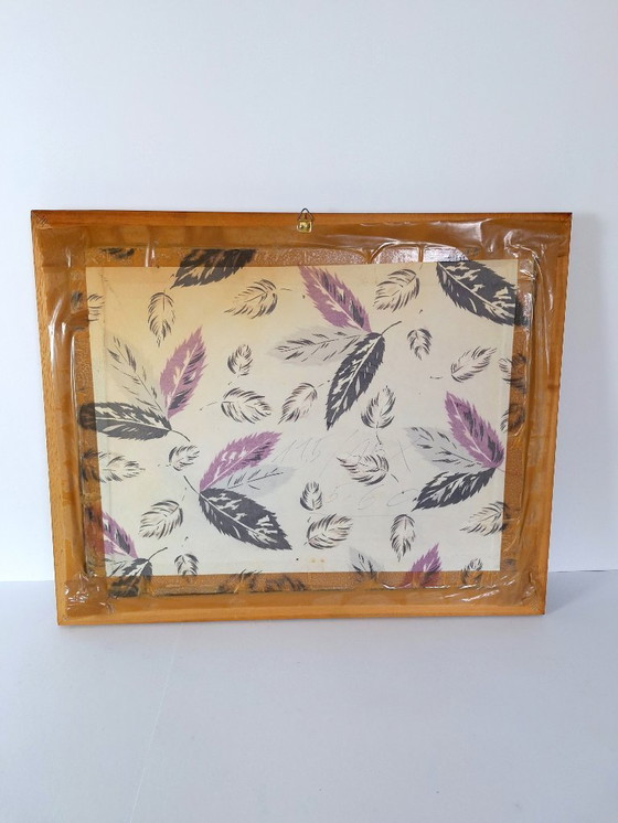 Image 1 of Ricamo a punto croce vintage incorniciato "L'Angelus" di Millet – Arte murale ricamata a mano – Decorazione rustic