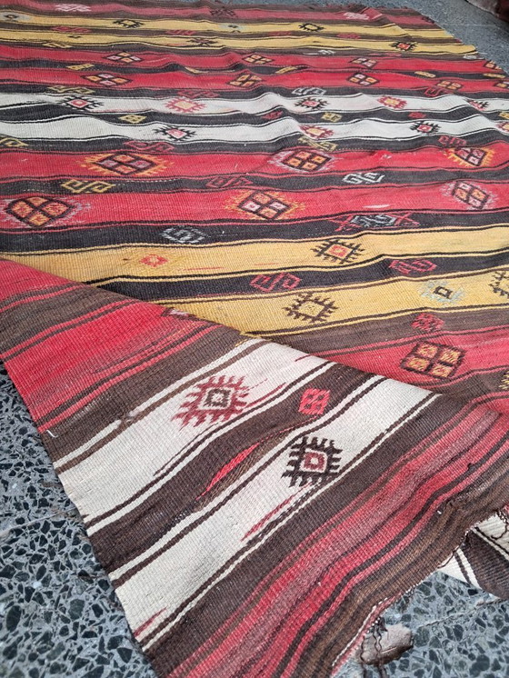 Image 1 of Kilim turco tessuto a mano 175x150 cm